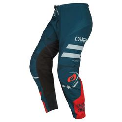 O'NEAL | Enduro MX Motocross Broek | Maximale bewegingsvrijheid, lichtgewicht, ademend en duurzaam ontwerp | Element Squadron V.22 Broek | Adult | Petrol Grey | Maat 32/48