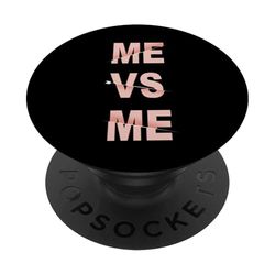 Gráfico de Peach I'm Me Vs Me Peach PopSockets PopGrip Adhesivo