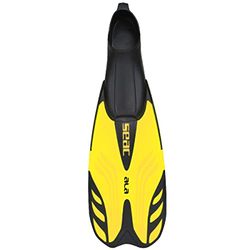 SEAC Abaa, barbatanas de snorkeling com sapatilhas fechadas para adultos e crianças, dos tamanhos 28 a 47