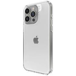 ZAGG Crystal Palace Graphene-Reinforced Case for iPhone 15 Pro Max [6.7-Inch], Anti-Yellowing, Ultra Slim Comfortable Design, Shockproof Phone Back Cover (Transparent)