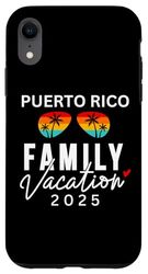 iPhone XR Puerto Rico Family Vacation 2025 Beach Summer Trip Matching Case