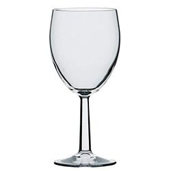 Verres à vin Saxon en verre verrerie potable tasse Maison Gastro Pub Bar Restaurant Banquet 340 ml/340/340 ml. Quantité : 48.