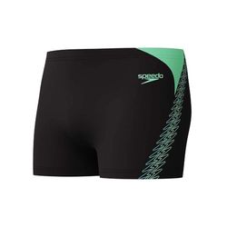 Speedo mäns Hyperboom Splice Aquashort, svart/alfalfa grön, 28