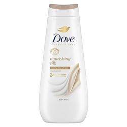 Dove Advanced Care Nourishing Silk Body Wash body cleanser with skin-natural nutrients for instantly silky-soft skin 400 ml