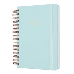 Kokonote Lumiere Marine Diary 2023-2024 | Back To School 12 Months Academic Diary Day To Page A5 | August 2023 - July 2024 | Mid Year Diary 2023-2024 With Stickers | Cute Stationery