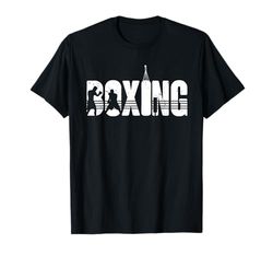 Boxe Sport Boxer Gym Fight Fight Match Guanti da Boxe Lover Maglietta