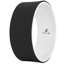 ProsourceFit Unisex's Yoga Wiel, Zwart/Wit, One Size