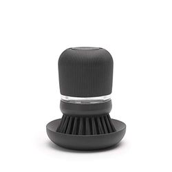 Brabantia Cepillo dispensador de jabón, Gris Oscuro, talla única