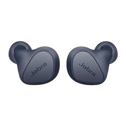 Jabra Elite 3 in-ear draadloze Bluetooth-oordopjes - noise isolating, volledig draadloos met 4 ingebouwde microfoons voor heldere gesprekken, rijke bassen en mono modus - Marine