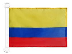 AZ FLAG nautisk flagga civil flagga Ecuador 45 x 30 cm - Ecuadoriansk marchandbåt flagga 30 x 45 cm