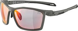 ALPINA Unisex - Volwassenen, TWIST FIVE QV Sportbril, moon-grey matt, One Size