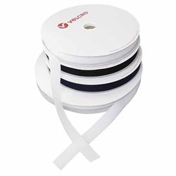 DISMARINA PLASTIMO Nuevo 2024-Velcro 30 mm BLANCO-25 MTS. Duro, VK410-25 Other, meerkleurig, één maat