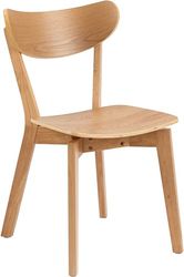 AC Design Furniture Roxanne krzesła do jadalni zestaw 2 sztuk, wys. 79,5 x szer.: 45 x gł. 55 cm, wygląd dębu, drewno, dąb