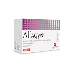 Alfagyn® Integratore Alimentare ad Azione Antiossidante - a base di PEA650, Palmitoiletanolamide (PEA), Beta-cariofillene (da estratto di pepe nero), Acido alpha-lipoico e Vitamina D3-20 compresse