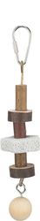 Trixie Natural Living - Gnawing in legno con pietra lavica - 40 g