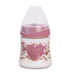 Suavinex, Biberon Innovative avec tétine anatomique - Love Rose - 150 ml