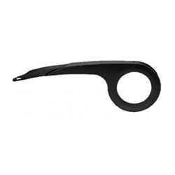 Hebie unisex 2081214001 - volwassen ketenbeschermer, 38T -180 mm, zwarte kleur