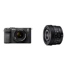 Sony α7CII + Lente SEL2860, Zoom 28-60mm F4-5.6 (Nero) + SEL-24F28G - Obiettivo Full-Frame Focale Fissa 24mm F2.8