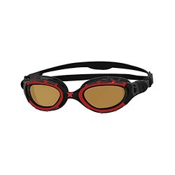 Zoggs Predator Flex gepolariseerde ultrasmaller fit zwembril, volwassenen, uniseks, meerkleurig (meerkleurig), maat S