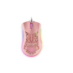Watio Wave Mouse - Design Ergonomique, 32k dpi, capteur PixArt 3389, éclairage RVB, Surface perforée, légère et réactive, idéale pour Les Gamers.