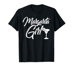 Margarita girl funny drink party design Maglietta