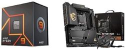 AMD Ryzen 9 7900X Procesador, 12 núcleos/24 Hilos desenfrenados+Meg X670E Ace Placa Base, E-ATX - Admite procesadores AMD Ryzen 7000