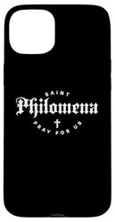 St Philomena Catholic Confirmation Saint Babies Minimalist Case for iPhone 15 Plus