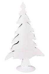 CHRISTMAS - WHITE IRON CHRISTMAS TREE