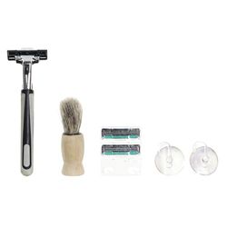REGALO SET 5 CRISTAL 8X8X13 AFEITAR MULTICOLOR