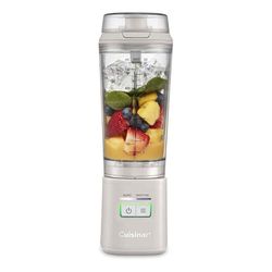 Cuisinart® Blast & Go Portable Blender | Cordless, USB-C rechargeable | 500ml BPA-free travel cup | 20,000 RPM motor | 2 presets: Blend & Smoothie | Smoothies, protein shakes, crush ice, milkshakes
