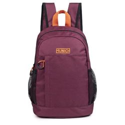 MUNICH Gym Sports Rugzak Slim Small Wine FW24, Uniseks, Volwassenen, Bordeaux, Bordeaux