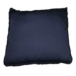 Ubio Coussin Aseptisé Carré Bleu Marine 44 x 44 cm