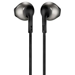 JBL T205 Auriculares (Com fios, Intra-orelhas, Binaural, Intra-aural, 20-2000 Hz, preto)