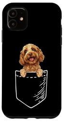 Cute Illustration Pocket Cockapoo Lover Custodia per iPhone 11