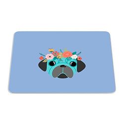 Bonamaison, Rectangle Pop Art Digital Printed Mouse Pad, Non-Slip Base, for Office and Home, Size: 22 x 18 cm