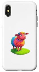 Rainbow Sheep Case for iPhone X/XS
