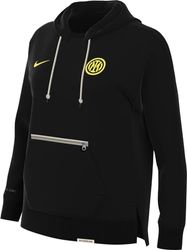 Nike Dames Top Inter Wnk Df Sipo Flchoodie, Black/Vibrant Yellow, DV4763-010, M