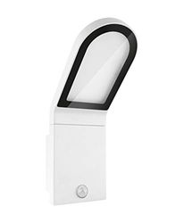 LEDVANCE O FACADE EDGE SENSOR 12 W 3000 K IP54 S WT iluminación de pared Apto para uso en interior Adecuado para uso en exteriores Gris - Lámpara (Cepillado, 1 bombilla(s), 12 W, 3000 K, IP54, Gris)