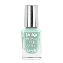 Barry M Gelly Hi Shine Nail Paint, Shade Cactus |Green Glossy Nail Polish