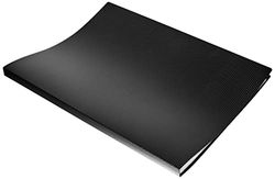 VELOFLEX 4430480 – Visbok Diamond, DIN A3, präglad PP, genomskinlig mapp, dokumentmapp, 30 genomskinliga fodral, svart
