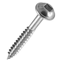 Trend Parafuso de orifício de bolso fino número 7 x 30 mm, parafusos auto-roscantes para madeira, rosca quadrada padrão para uso com palmilhas de orifício de bolso, PH/7 x 30/500, embalagem de 500
