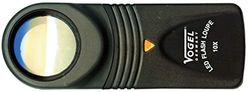 Brightium Loupe portative avec LED, grossissement 5x, lentille de 90 mm, idéale pour la lecture et la révision de petits détails.