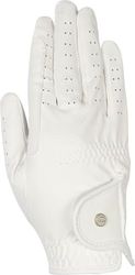 HKM Unisex Grip Style Riding gloves, White, L