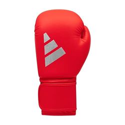 adidas Gants de Boxe Speed 50 pour Adulte, Gants de Boxe 10 oz, Gants de Frappe Confortables et durables, Rouge