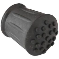 Merriway® BH02077 12 mm Heavy Duty Walking Stick Ferrule - Pack of 4