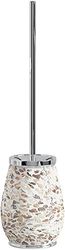 Gedy Marine Brosse WC, céramique, Beige, 12,5 x 12,5 x 46
