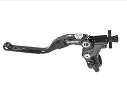 ACCOSSATO Commande d'embrayage à câble avec Levier de révolution coloré (Bouton+Insertion+régulateur), avec Fixation Micro pour Benelli TNT 1130 Trek de 2007 à 2008 CC 1130