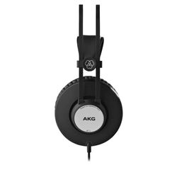 AKG K72 High Performance Closed-Back Over Ear Monitoring Headphones - Professional Drivers, Lightweight Design, 2.5m Cable, Self-Adjusting Headband- For Recording, Monitoring, Mixing and more - Black