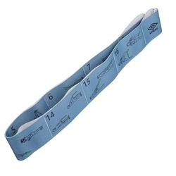 Umbro Fitnessbanden met 16 oefeningen, theraband, fitnessapparatuur voor thuis, terrabanden voor fitness, rubberen band, weerstandsbanden, trainingsbanden, weerstandsband, blauw