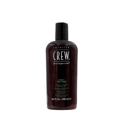 American Crew 3-In-1 Tea Tree Shampoo, Conditioner & Body Wash For Men 8.4 oz Shampoo, Conditioner & Body Wash